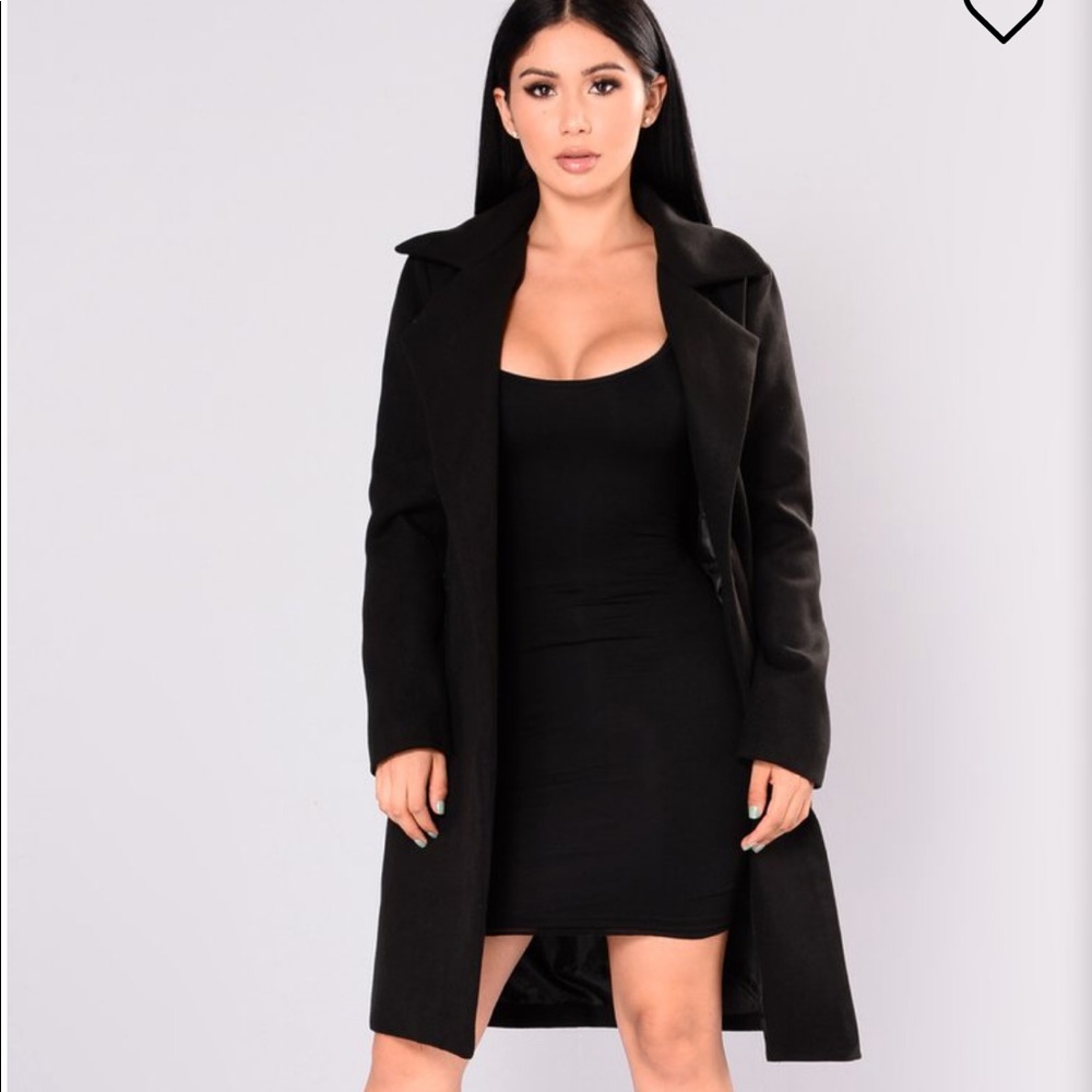 NWT Black Pea Coat